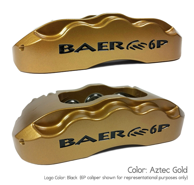 11" Rear SS4+ Brake System NO Park Brake - Aztec Gold